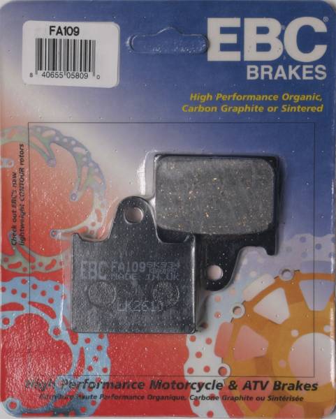 EBC - BRAKE PADS FA109 ORGANIC - Image 1