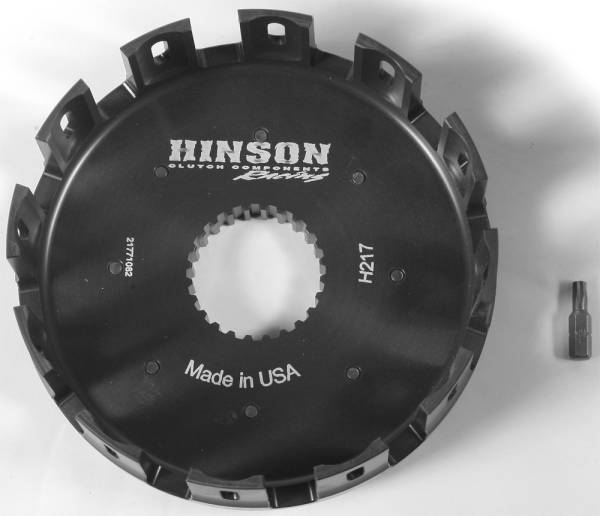 HINSON - BILLET CLUTCH BASKET KAW/SUZ - Image 1