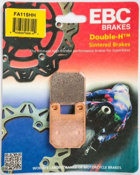 EBC - BRAKE PADS FA115HH DOUBLE-H SINTERED - Image 1