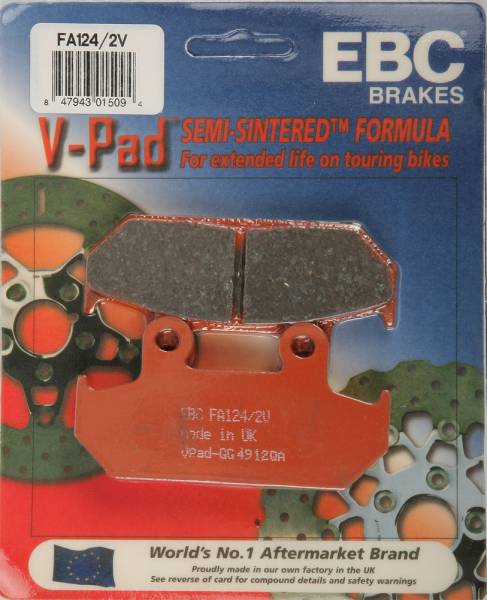 EBC - BRAKE PADS V-SERIES - Image 1