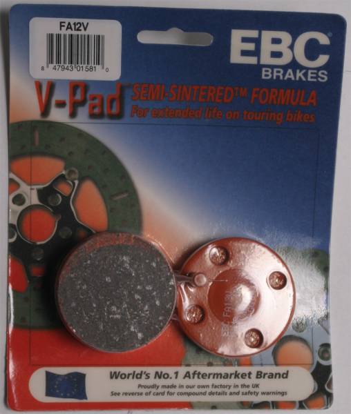 EBC - BRAKE PADS V-SERIES - Image 1