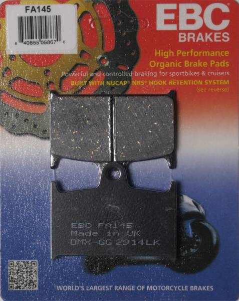 EBC - BRAKE PADS - Image 1