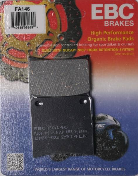 EBC - BRAKE PADS - Image 1