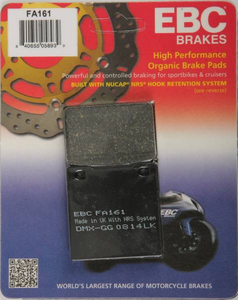 EBC - BRAKE PADS - Image 1