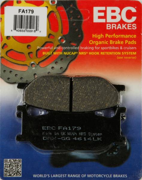 EBC - BRAKE PADS - Image 1