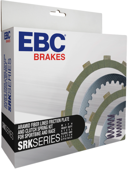 EBC - CLUTCH KIT SRK COMPLETE FIBER/STEEL/SPRINGS KAW - Image 1