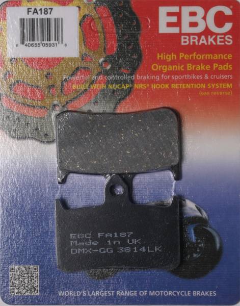 EBC - BRAKE PADS - Image 1