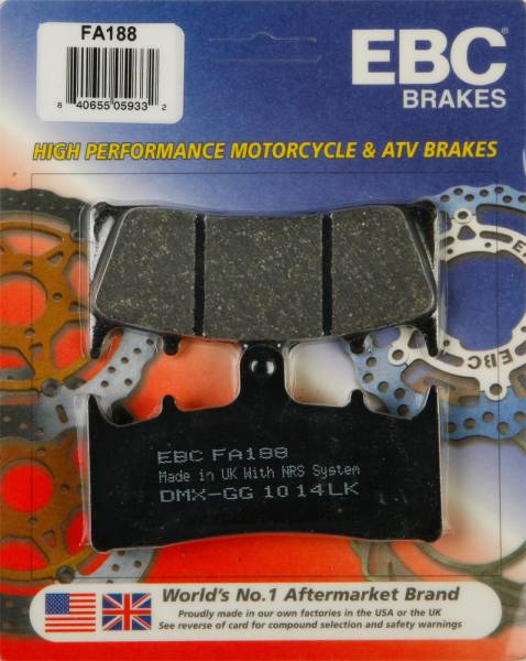 EBC - BRAKE PADS - Image 1