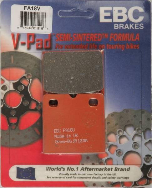 EBC - BRAKE PADS V-SERIES - Image 1