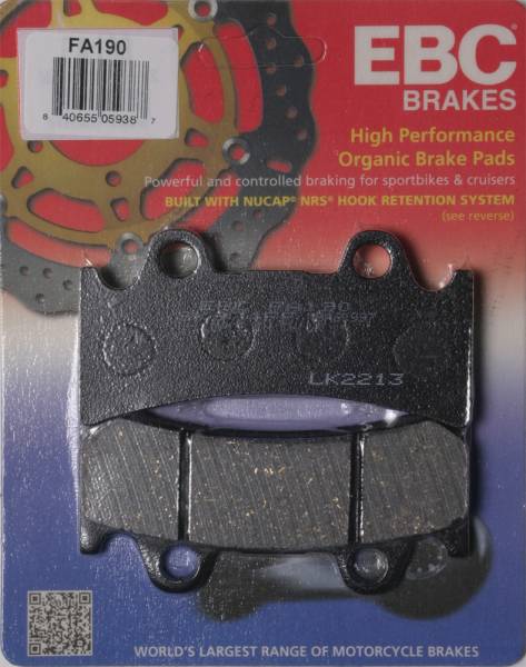 EBC - BRAKE PADS - Image 1