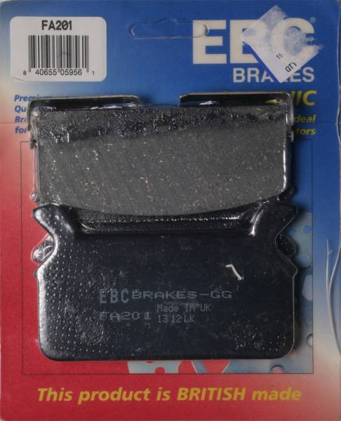 EBC - BRAKE PADS FA201 ORGANIC - Image 1