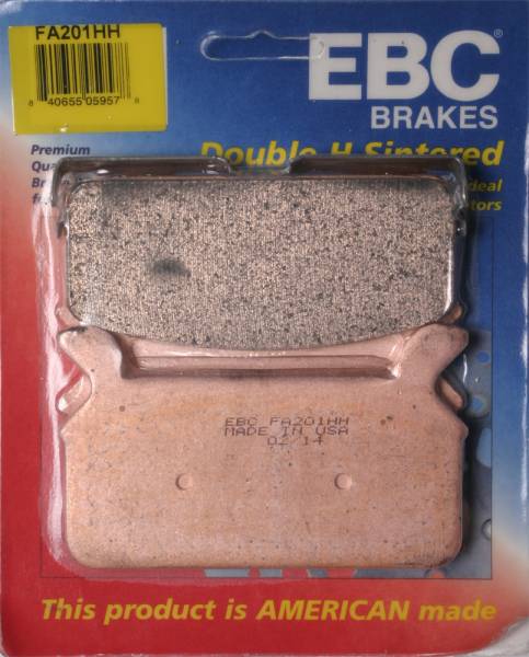 EBC - BRAKE PADS FA201HH DOUBLE-H SINTERED - Image 1