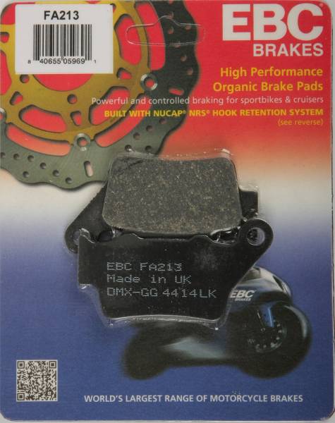 EBC - BRAKE PADS - Image 1