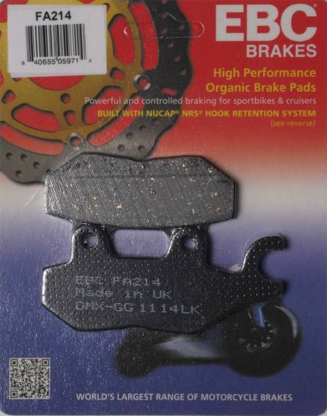 EBC - BRAKE PADS - Image 1