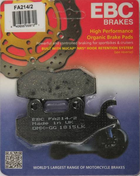 EBC - BRAKE PADS - Image 1