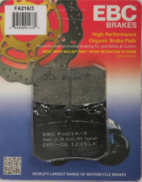 EBC - BRAKE PADS - Image 1