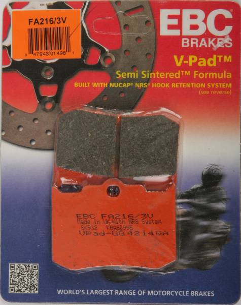 EBC - BRAKE PADS V-SERIES - Image 1