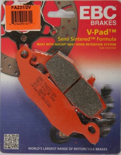 EBC - BRAKE PADS V-SERIES - Image 1