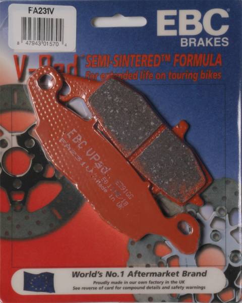 EBC - BRAKE PADS V-SERIES - Image 1