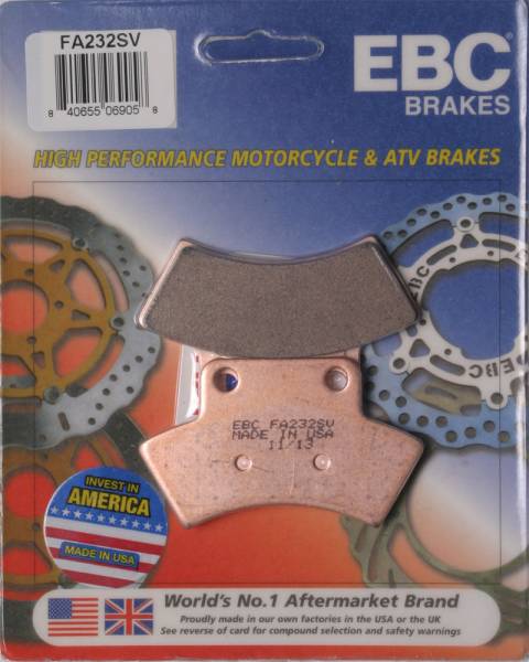 EBC - BRAKE PADS - Image 1