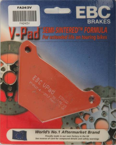 EBC - BRAKE PADS FA24/2V V-SERIES - Image 1