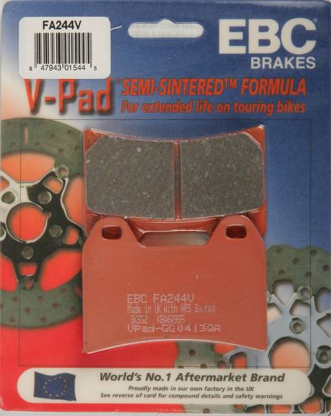 EBC - BRAKE PADS V-SERIES - Image 1