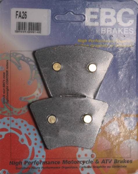 EBC - BRAKE PADS FA26 ORGANIC - Image 1