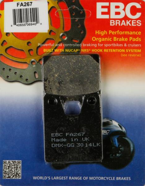 EBC - BRAKE PADS - Image 1