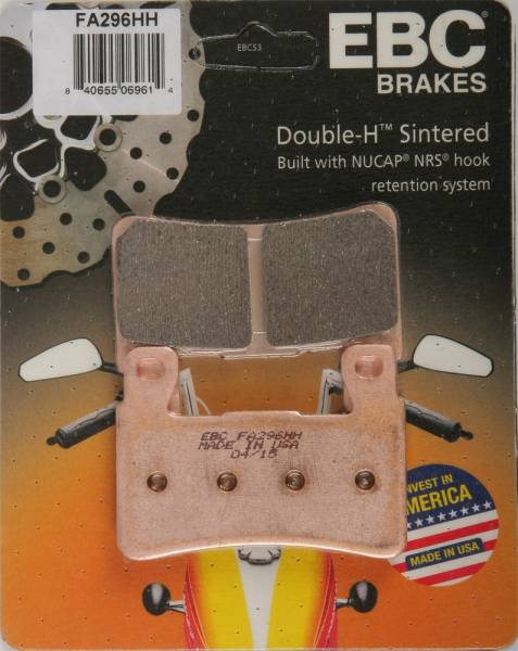 EBC - BRAKE PADS FA269HH DOUBLE-H SINTERED - Image 1