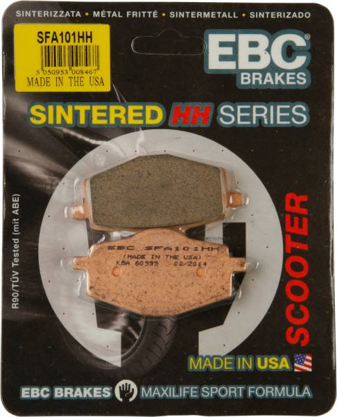 EBC - BRAKE PADS SFA101HH DOUBLE-H SINTERED - Image 1