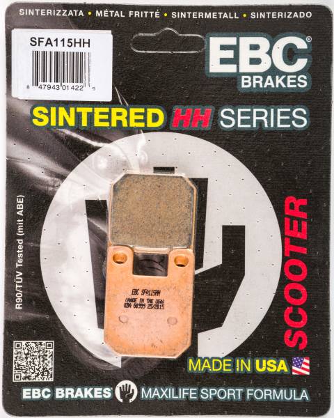 EBC - BRAKE PADS SFA115HH DOUBLE-H SINTERED - Image 1