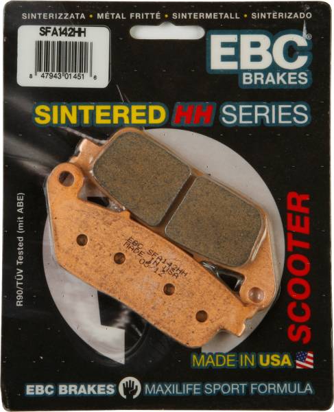 EBC - BRAKE PADS SFA142HH DOUBLE-H SINTERED - Image 1