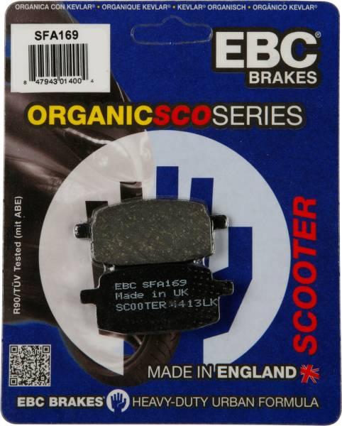 EBC - BRAKE PADS SFA169 ORGANIC - Image 1