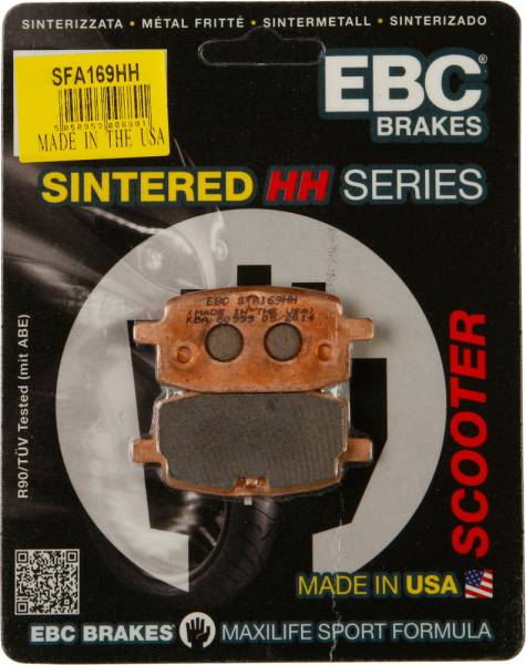 EBC - BRAKE PADS SFA169HH DOUBLE-H SINTERED - Image 1