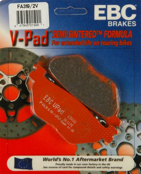 EBC - BRAKE PADS V-SERIES - Image 1