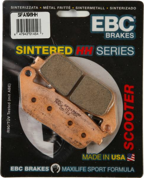 EBC - BRAKE PADS SFA196HH DOUBLE-H SINTERED - Image 1