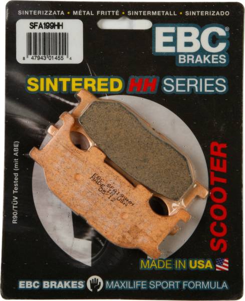 EBC - BRAKE PADS SFA199HH DOUBLE-H SINTERED - Image 1