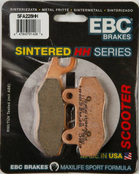 EBC - BRAKE PADS SFA228HH DOUBLE-H SINTERED - Image 1