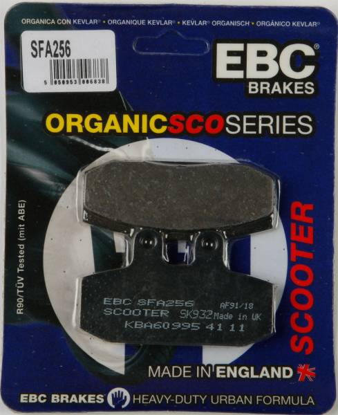 EBC - BRAKE PADS SFA256 ORGANIC - Image 1