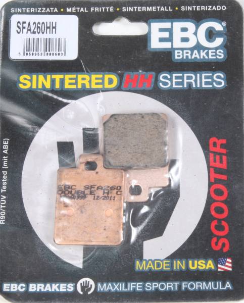 EBC - BRAKE PADS SFA260HH DOUBLE-H SINTERED - Image 1