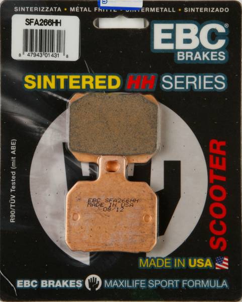 EBC - BRAKE PADS SFA266HH DOUBLE-H SINTERED - Image 1