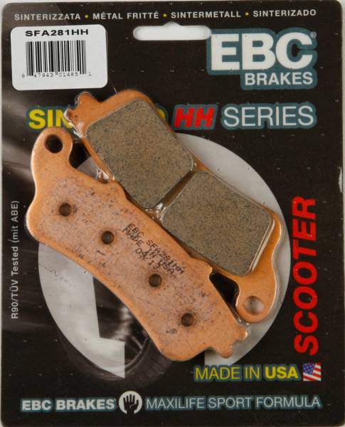 EBC - BRAKE PADS SFA281HH DOUBLE-H SINTERED - Image 1