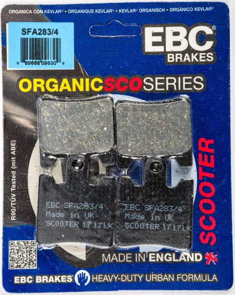 EBC - BRAKE PADS SFA283/4 ORGANIC - Image 1