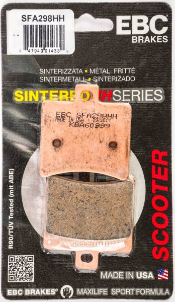 EBC - BRAKE PADS SFA298HH DOUBLE-H SINTERED - Image 1