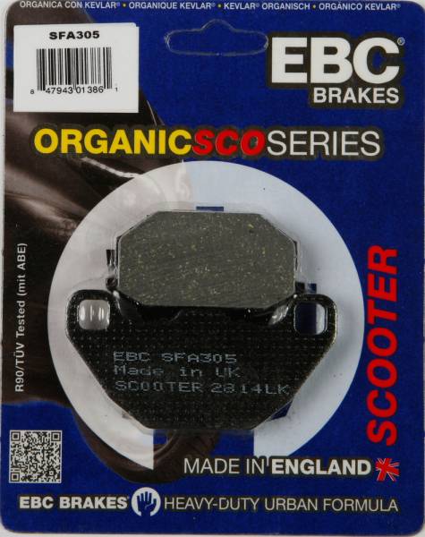 EBC - BRAKE PADS SFA305 ORGANIC - Image 1