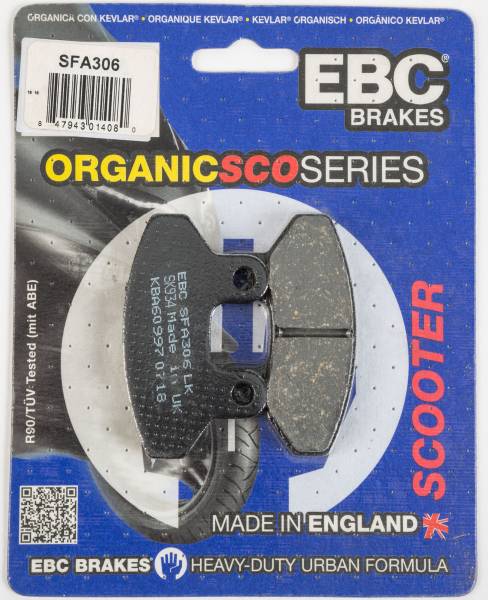 EBC - BRAKE PADS SFA306 ORGANIC - Image 1