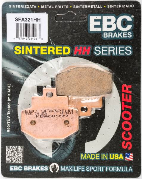 EBC - BRAKE PADS SFA321HH DOUBLE-H SINTERED - Image 1