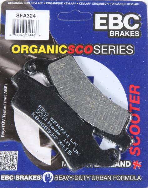 EBC - BRAKE PADS SFA324 ORGANIC - Image 1