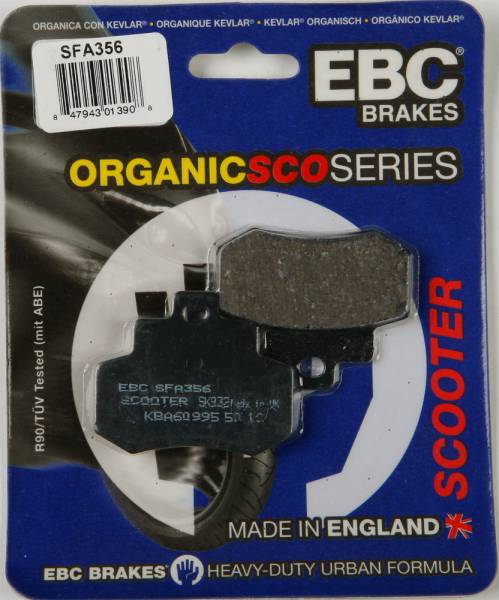 EBC - BRAKE PADS SFA356 ORGANIC - Image 1