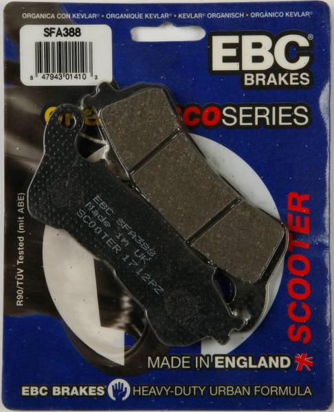 EBC - BRAKE PADS SFA388 ORGANIC - Image 1